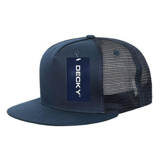 Trucker Caps Navy DECKY 1040-NVY Classic 5 Panel Cot Trucker Caps Navy DECKY 1040-NVY Classic 5 Panel Cot
